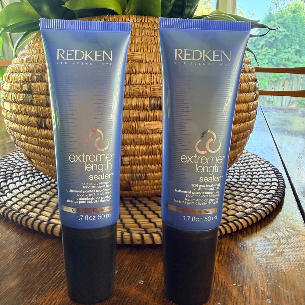 Redken Split End Treatment 1.7oz Extreme Length Sealer Biotin Lot of 2